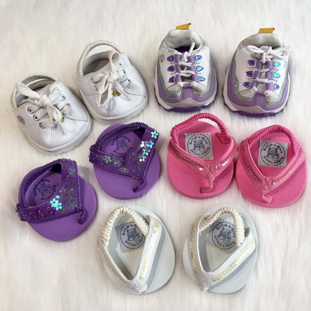 Build-A-Bear Shoes (Lot of 5 Pairs)